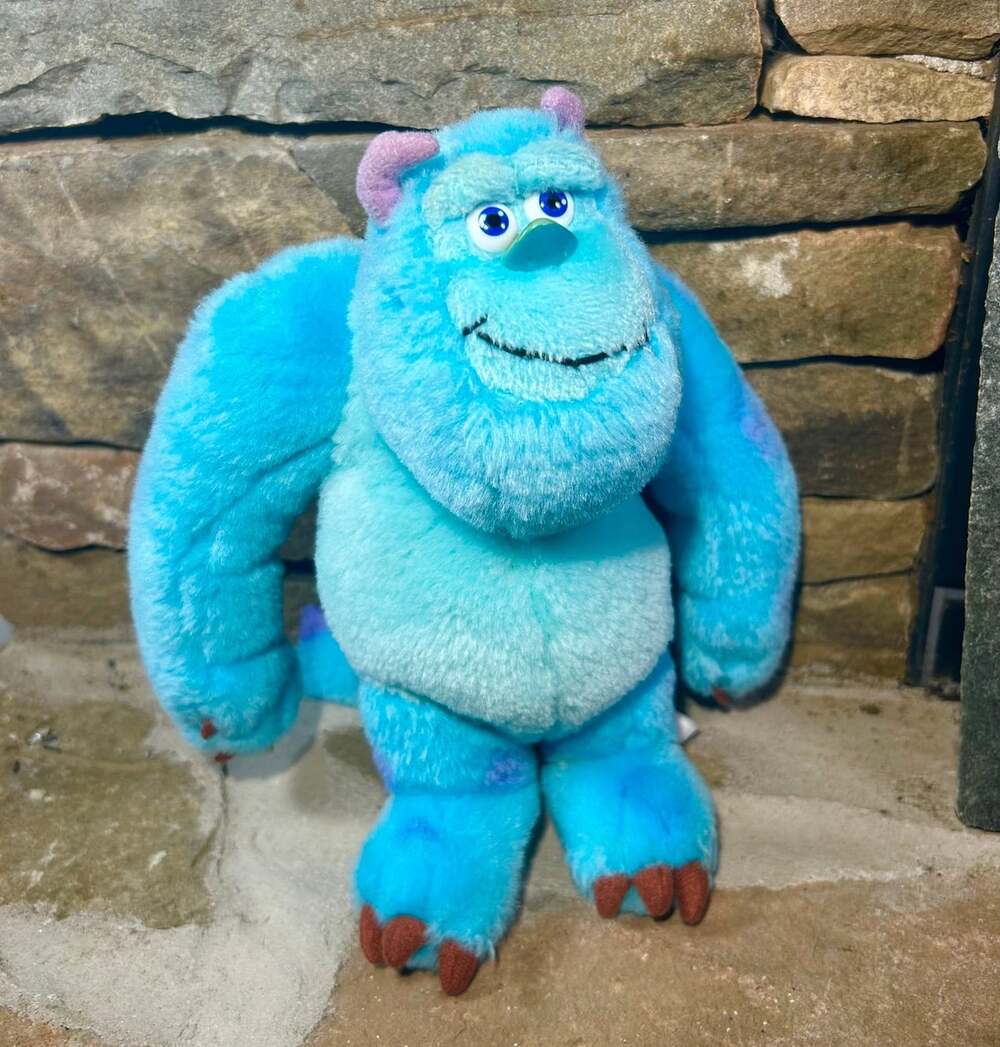Disney Store Pixar Monsters Inc Sulley Sully 7” Authentic Stuffed Plush
